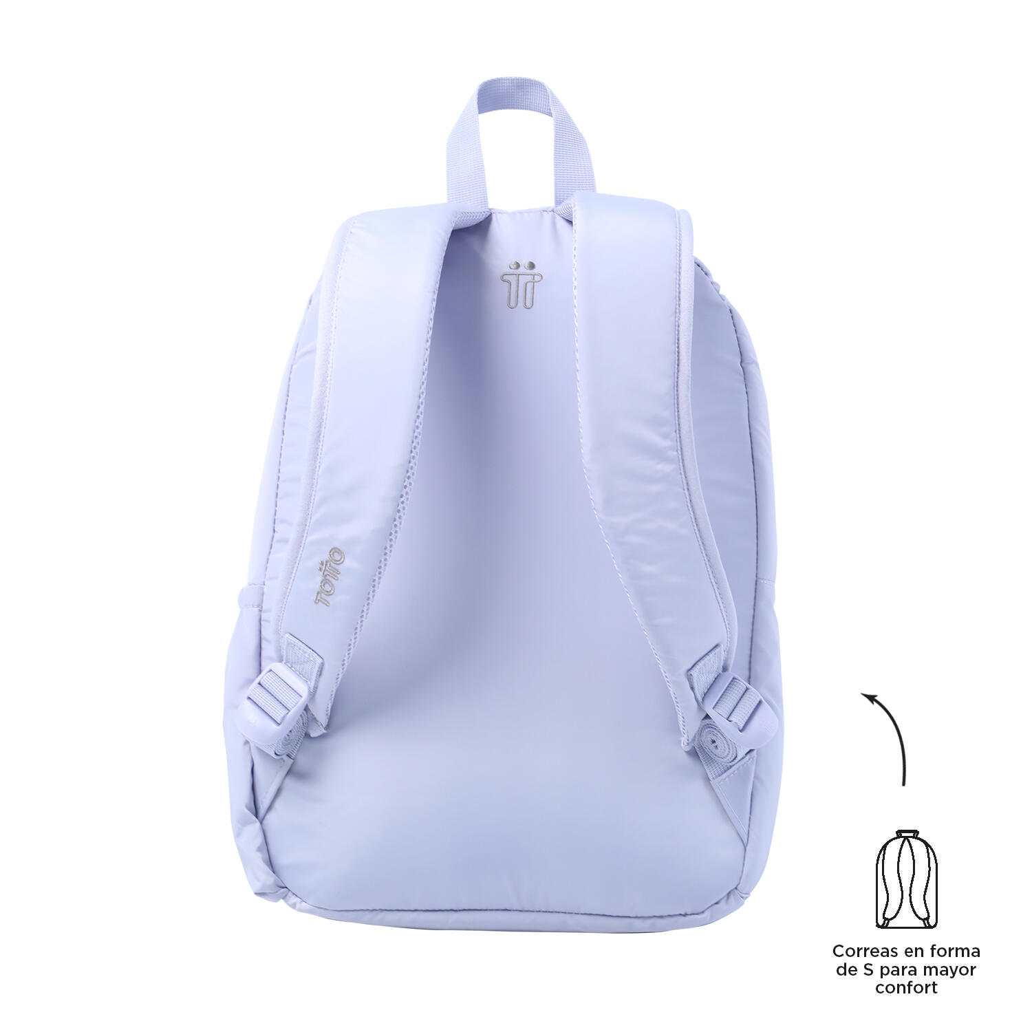Totto Mochila urbana Palencia Halogen Blue Poliéster 30 x 42 x 12.5 cm 3/5