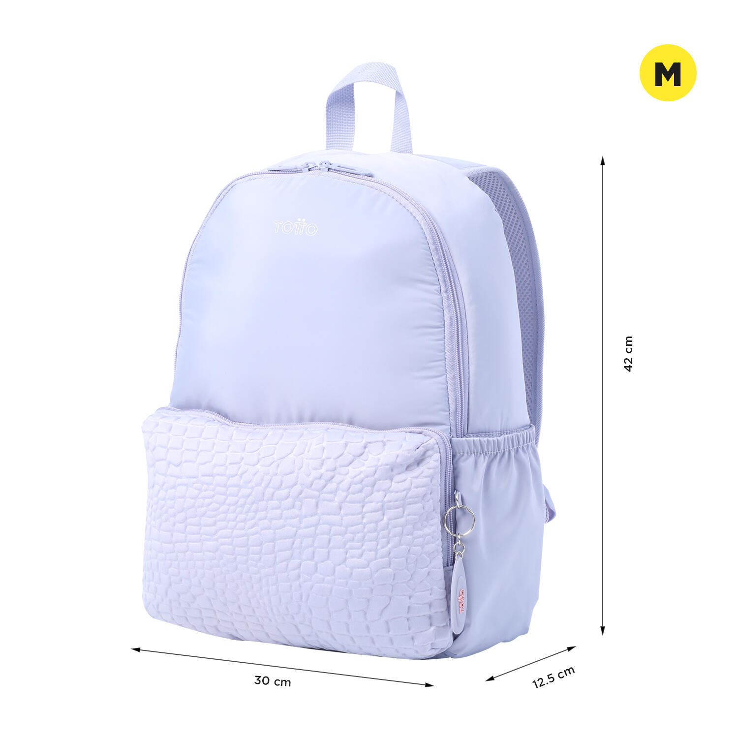 Totto Mochila urbana Palencia Halogen Blue Poliéster 30 x 42 x 12.5 cm 2/5