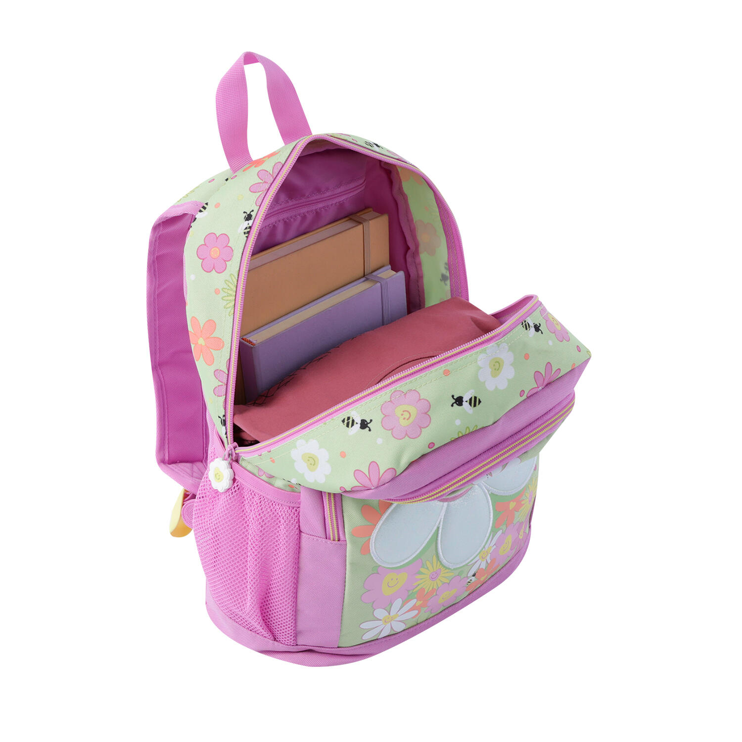 Totto Mochila Infantil Margarita Verde Poliéster 35 x 28.5 x 11 cm 5/5