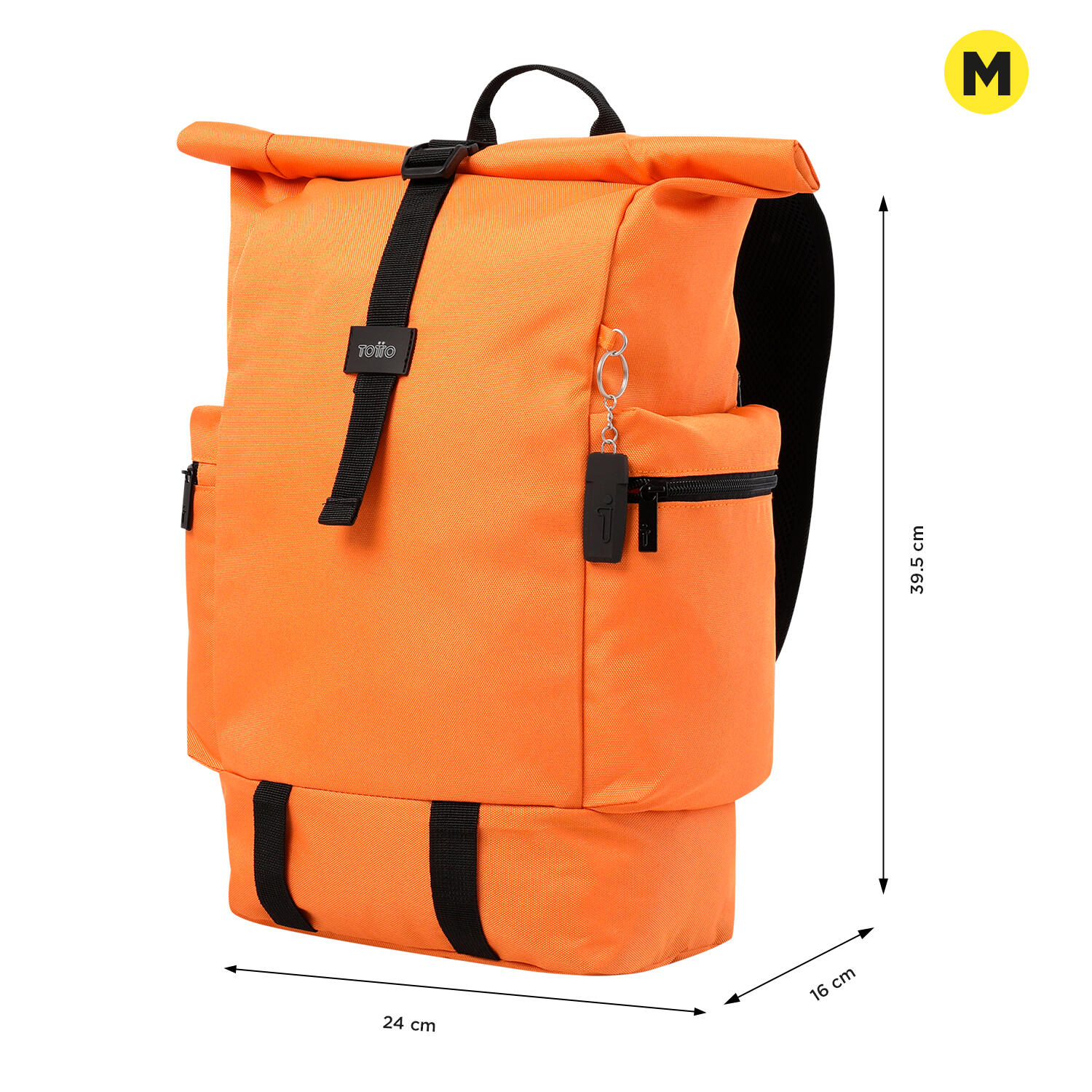 Totto Mochila viaje Ray Amberglow Poliéster 24 x 39.5 x 16 cm 2/5