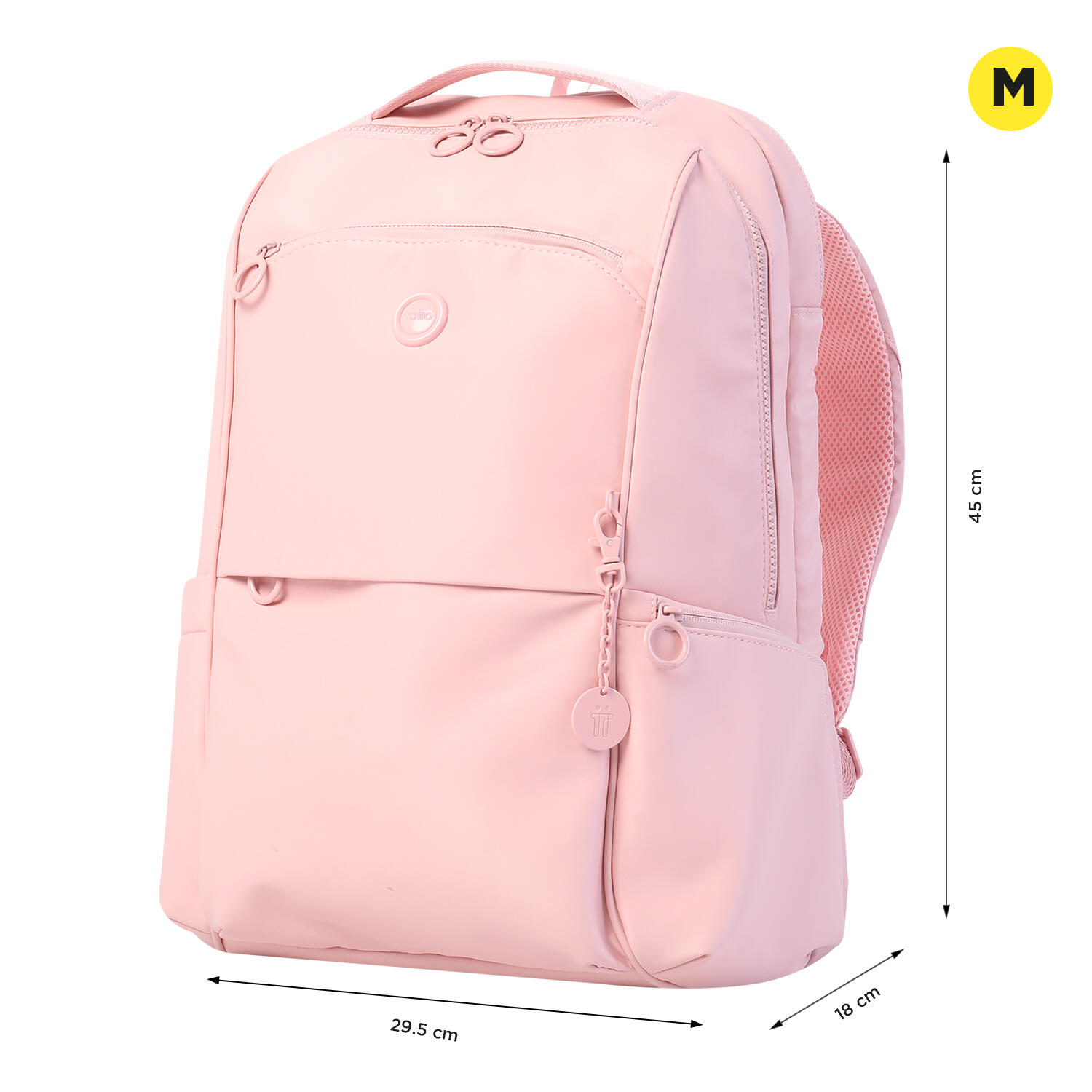 Totto Mochila ejecutiva Laila Peachskin Nylon 29.5 x 45 x 18 cm 2/5