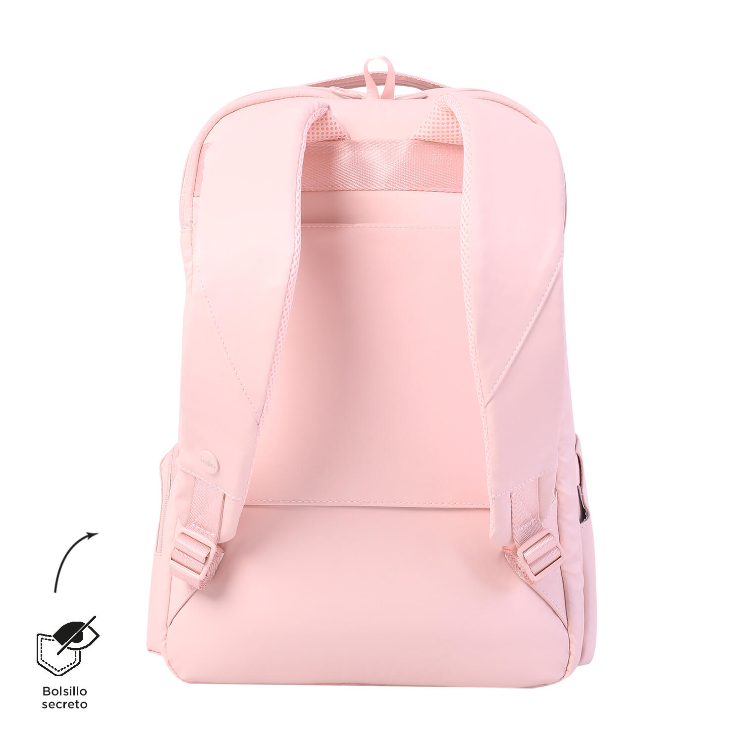 Totto Mochila ejecutiva Laila Peachskin Nylon 29.5 x 45 x 18 cm 3/5