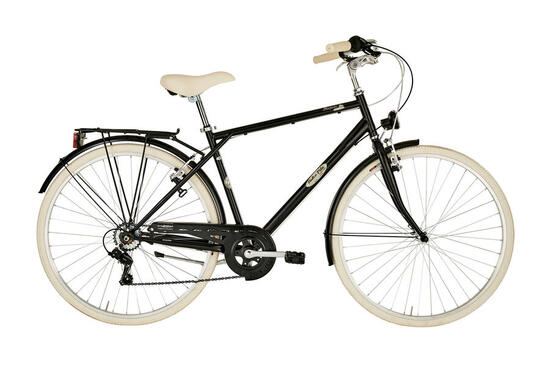 Vélo de ville Dolce Vita by Canellini ROMA 28" homme - Noir