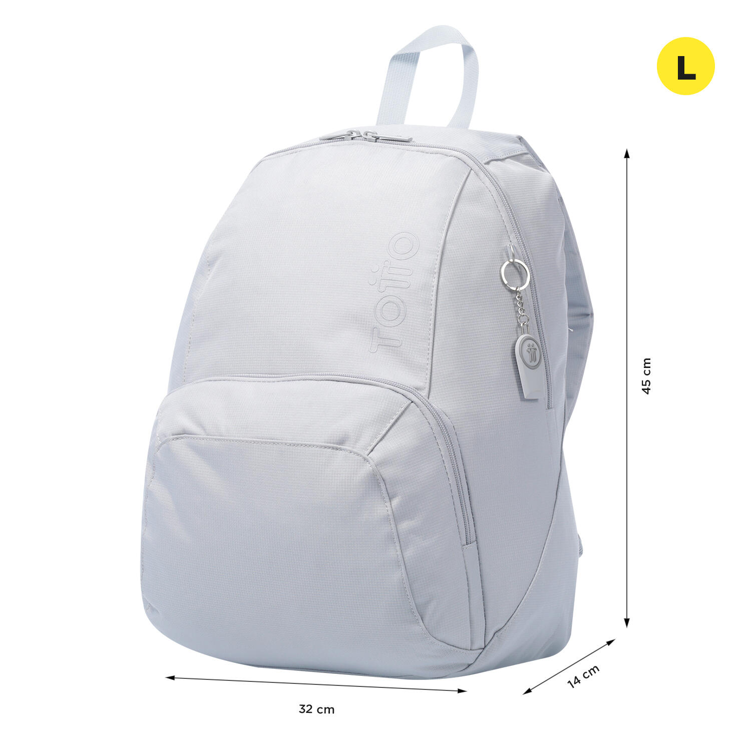 Totto Mochila urbana Omettto Micro Chip Poliéster 32 x45 x14 cm 2/5