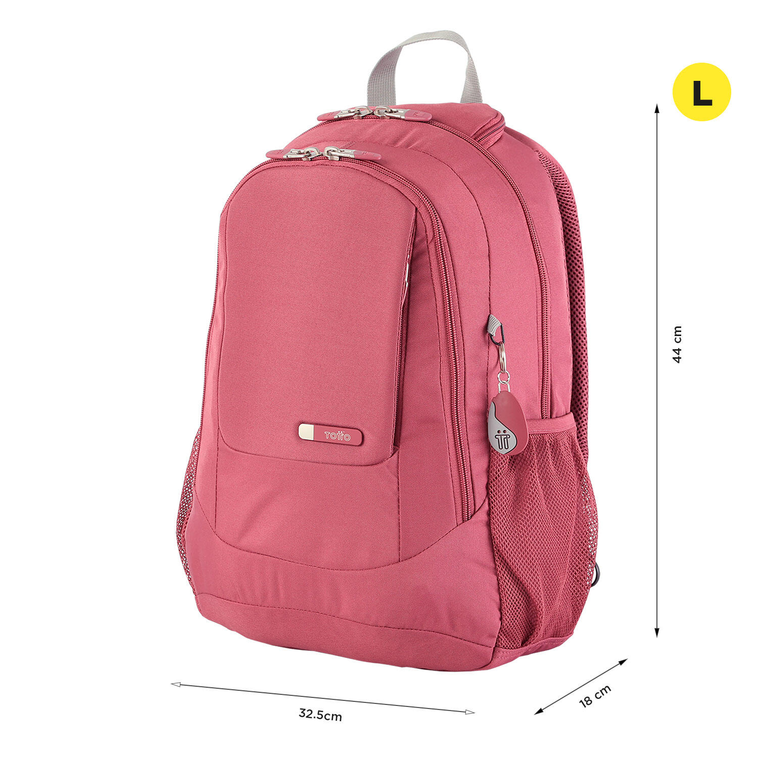 Totto Mochila urbana Goctal Deco Rose Poliéster 32.5 x 44 x 18 cm 2/5