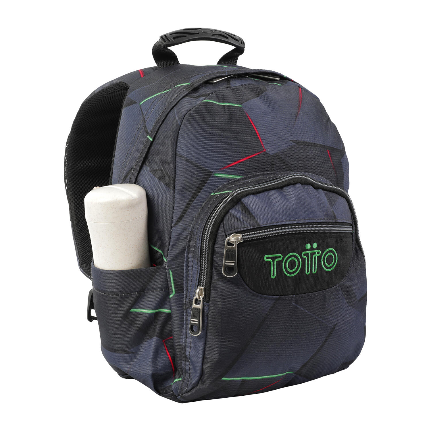 Totto Mochila escolar Tempera Fractal Poliéster 27 x 36.5 x 12 cm 5/5