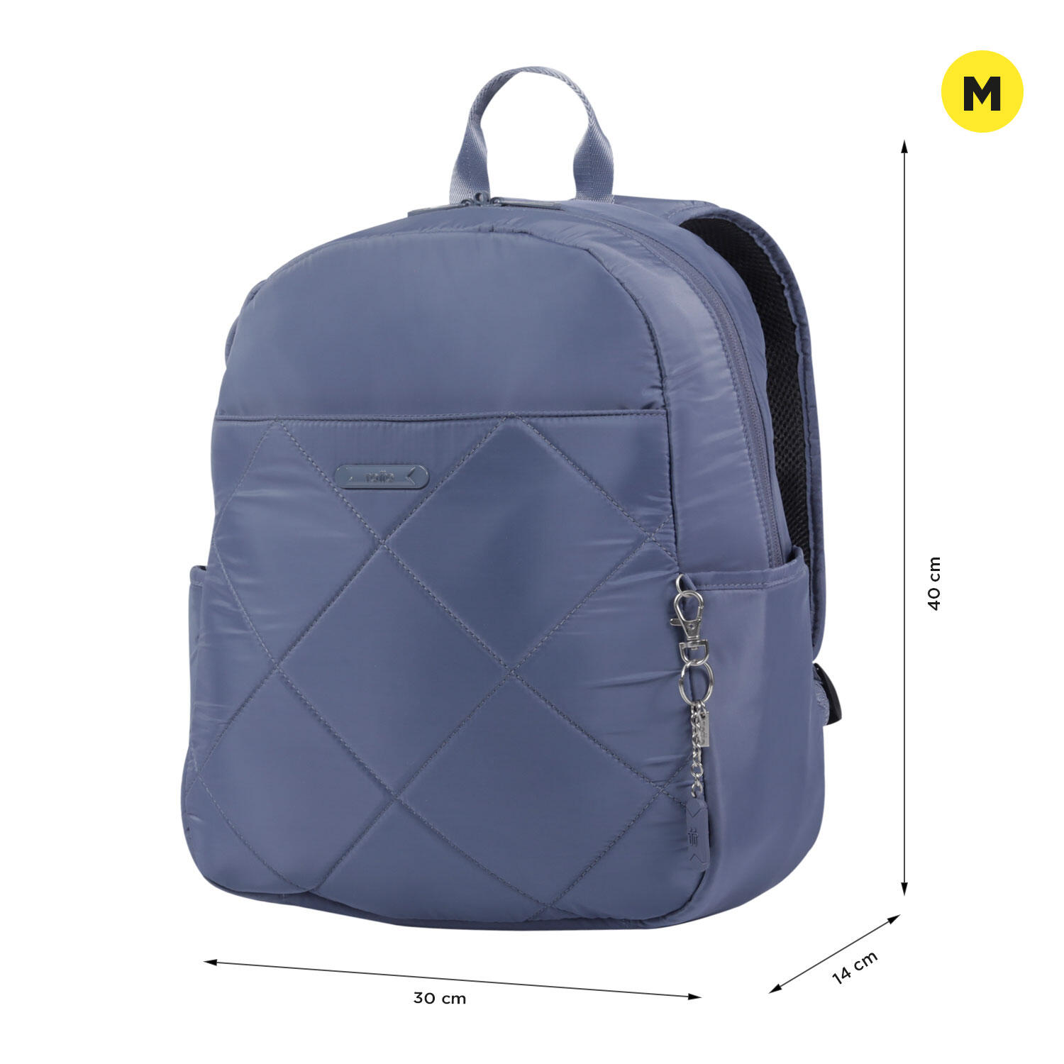 Totto Mochila ejecutiva  Arlet  -Dimensiones:30 x 40 x 14 cm-Material:Poliester 2/5