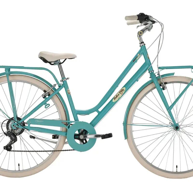 Women’s city bike Dolce Vita by Canellini ROMA 28" - Tiffany blue