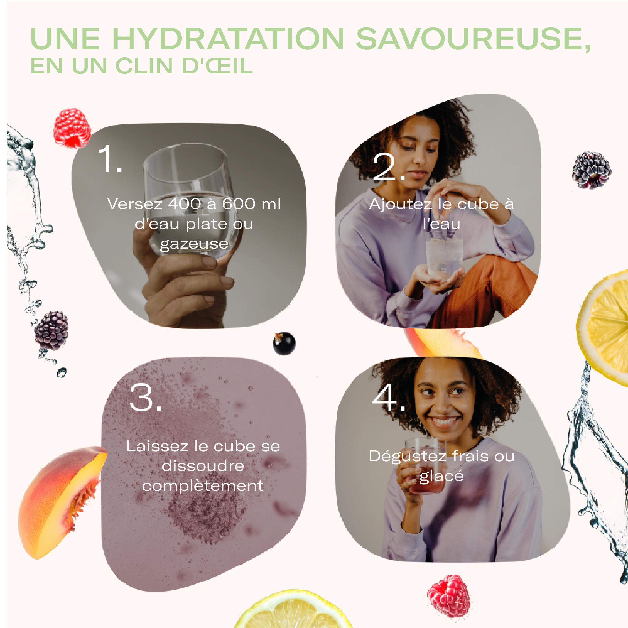 waterdrop Coffret Dégustation Inox 4/7