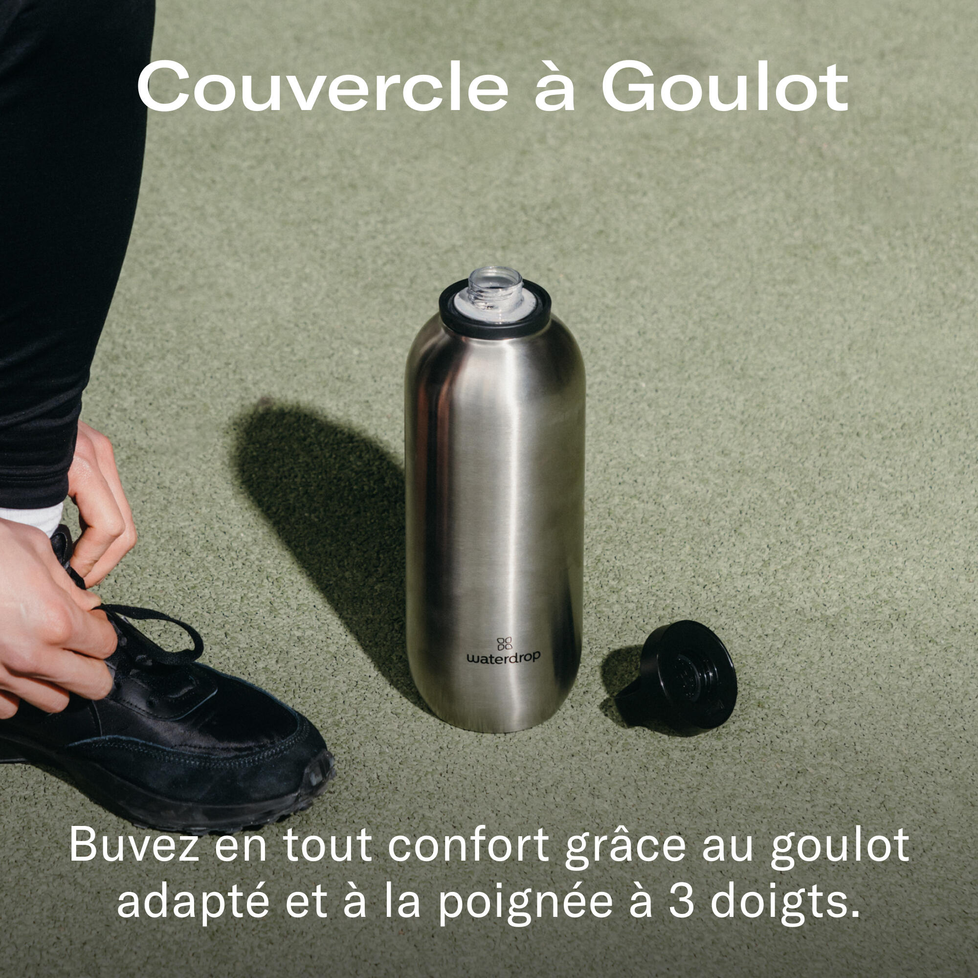 waterdrop Gourde Thermo - Noir Mat - 1L 4/6