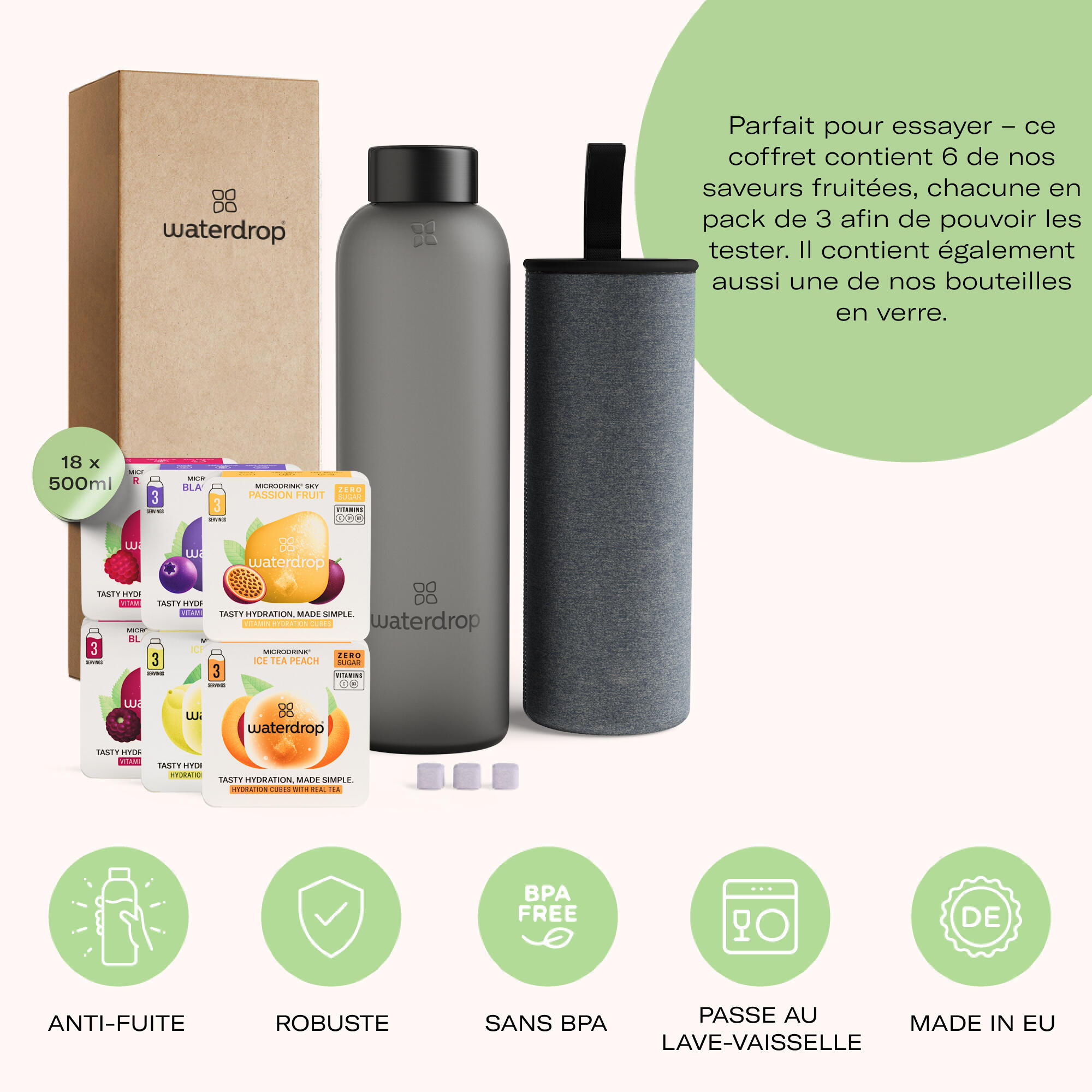 waterdrop Coffret Dégustation Verre 5/7
