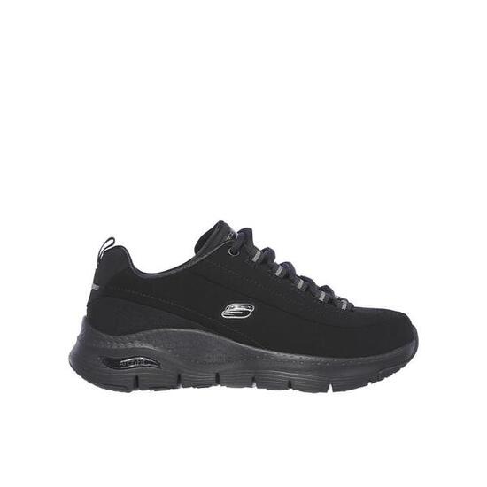 Zapatillas Skechers Mujer Arch Fit Negras
