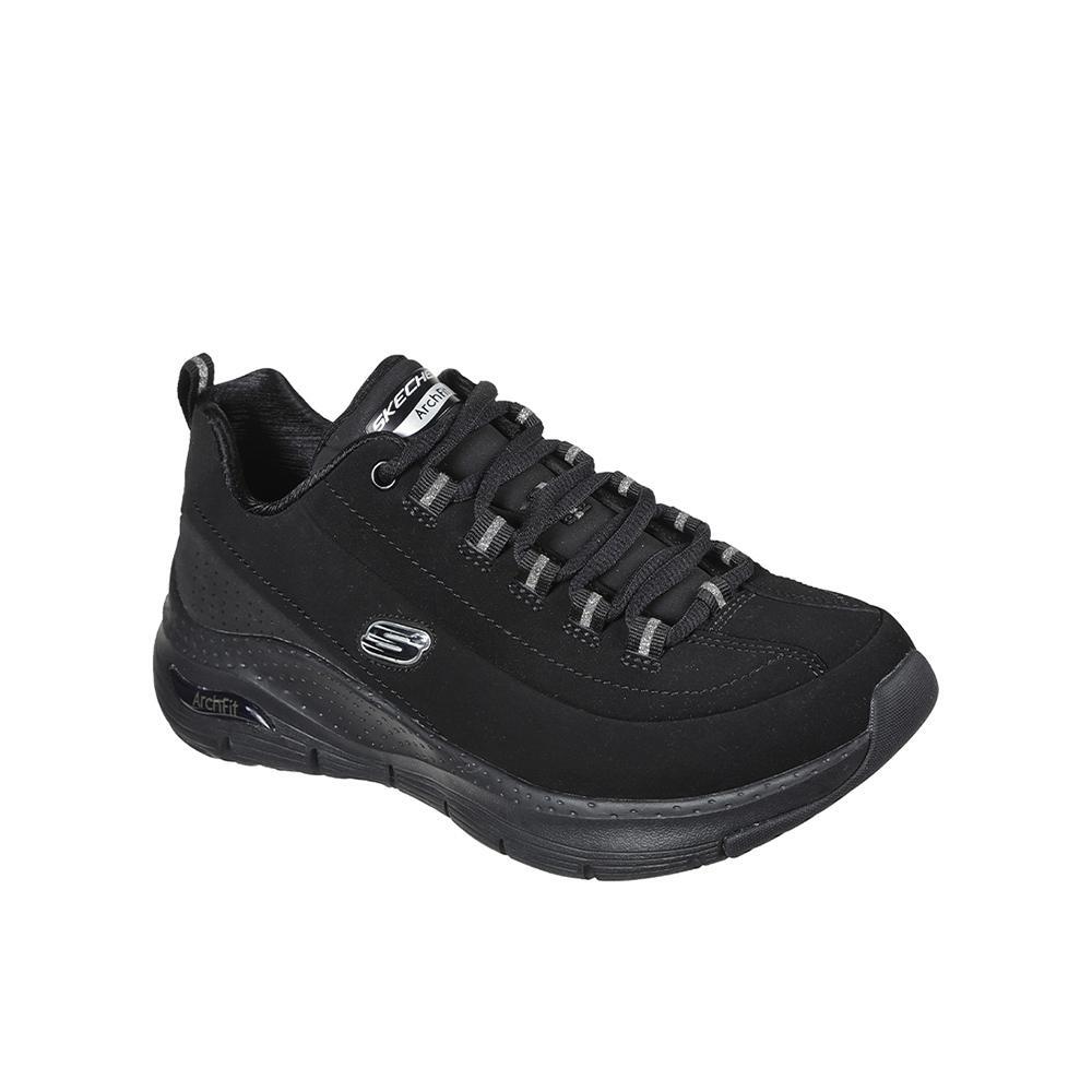 Tênis pretos Skechers Skechers Femininos Arch Fit 2/5