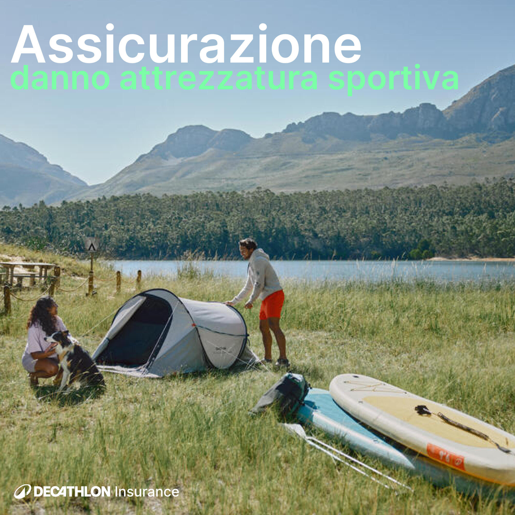 Assicurazione danno attrezzatura sportivada 150€ a 199,99€ - 2 anni 1/2