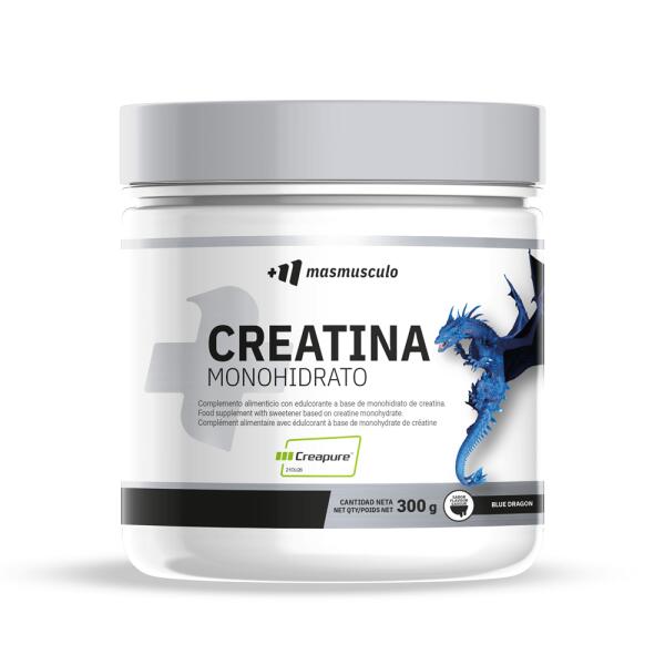 Creatina creapure - 300g dragão azul da mm supplements