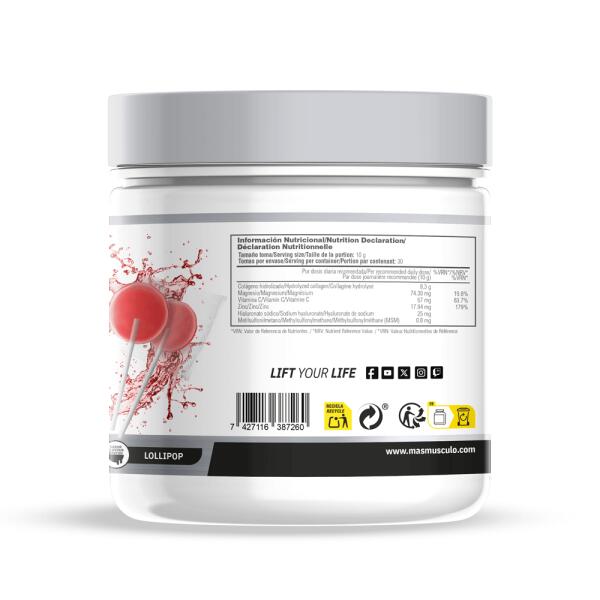 Collagen + MSM - 300g Sucette de MASmusculo 4/6