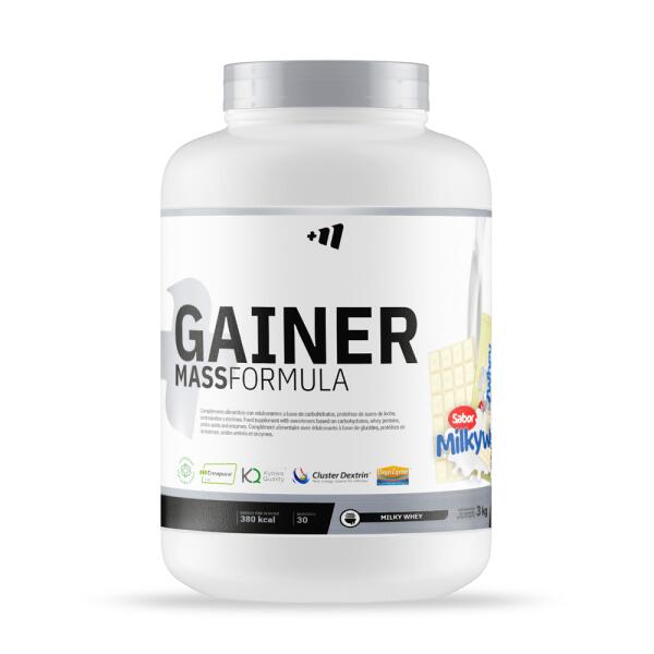 Gainer mass formula - 3 kg chocolate branco milky whey da mm supplements