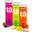 PACK x3 Tubos – Pastilhas de hidratação – (limão, tropical, frutos vermelhos)