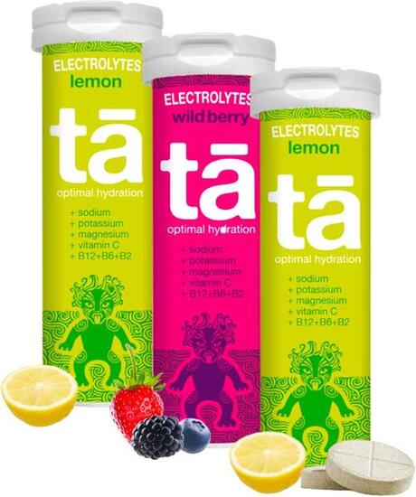 PACK x3 Tubes - Pastilles d'hydratation - (Citron, citron, fruits rouges)
