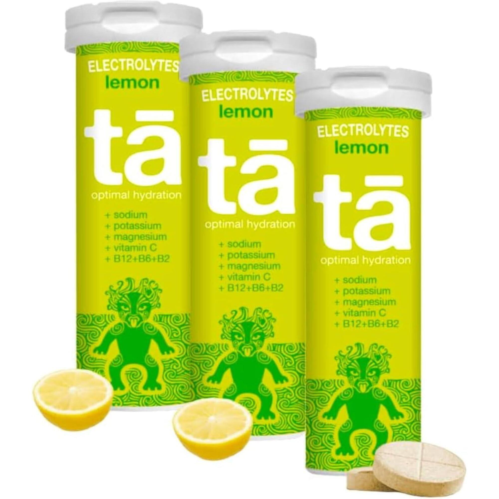 Ta Energy - Pack X3 Tubes - Pastilles D'Hydratation -  (citron X3) - Electrolyte - Decathlon