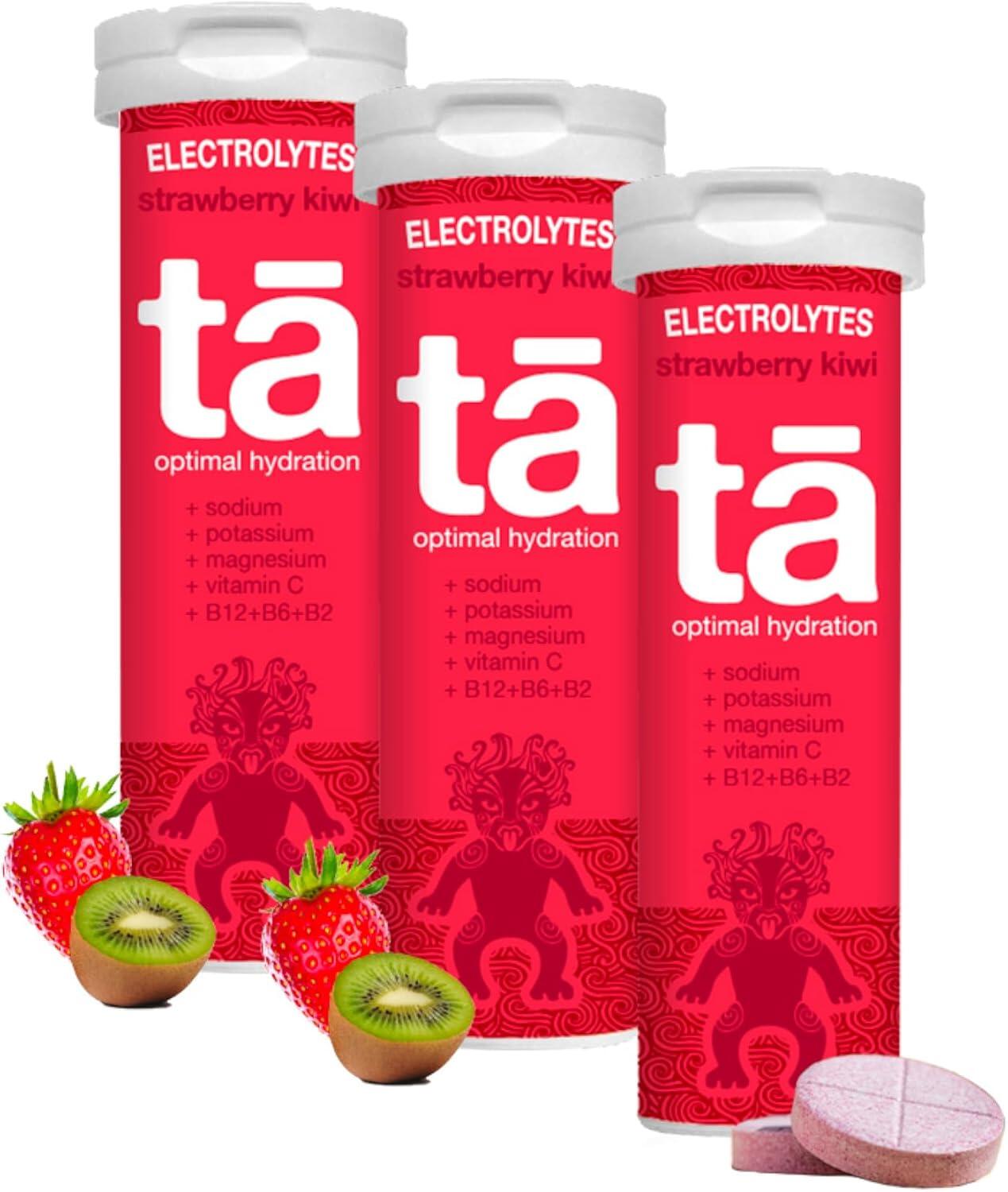 TA ENERGY PACK x3 Tubos – Pastilhas de hidratação – (morango kiwi x3)