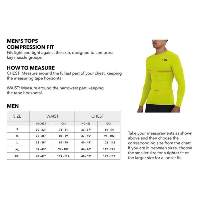 Couche de base de compression thermique à manches longues HyperFusion pour homme