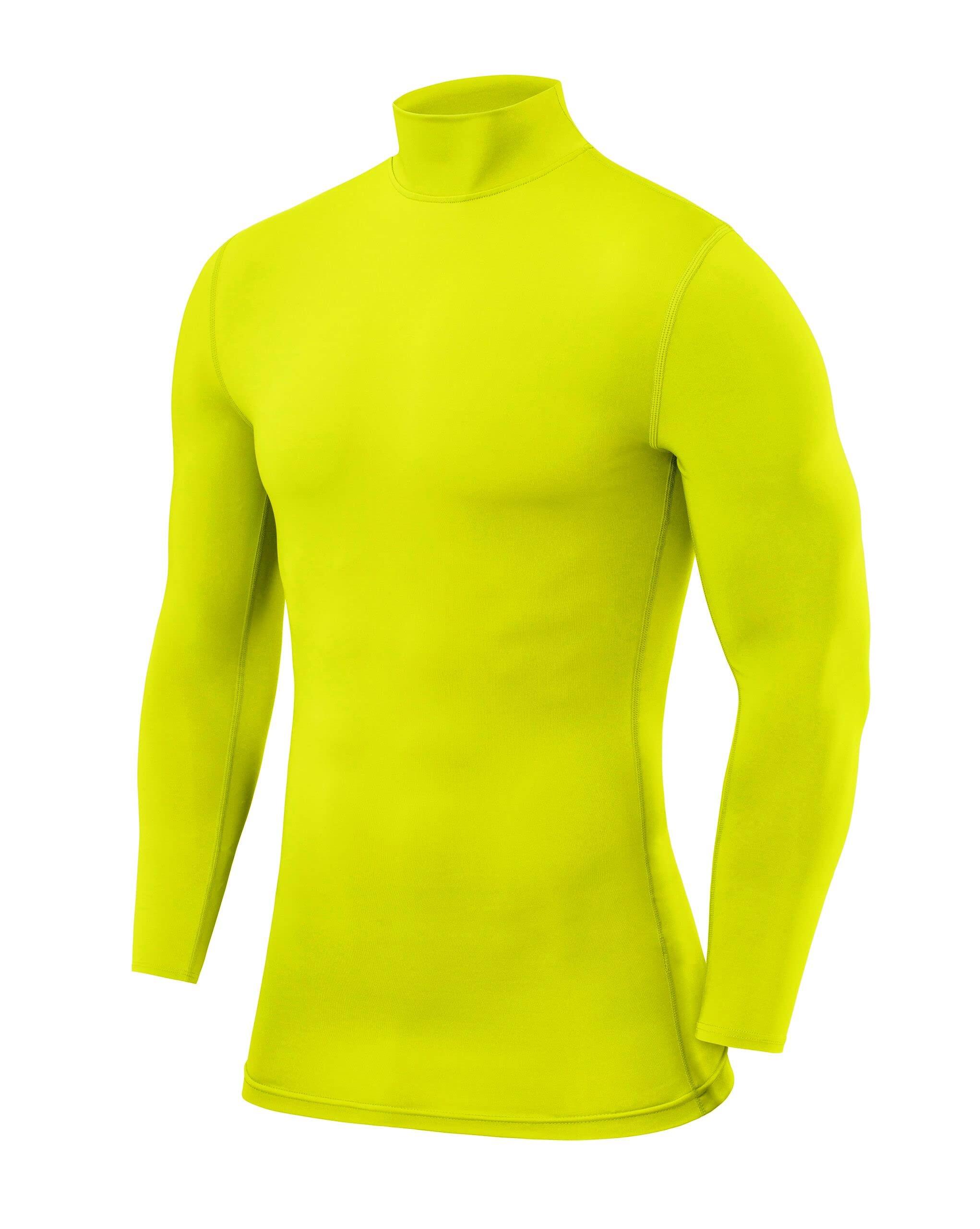 POWERLAYER Herren Kompressionsshirt Langarm – atmungsaktive Basisschicht für jede Sportart