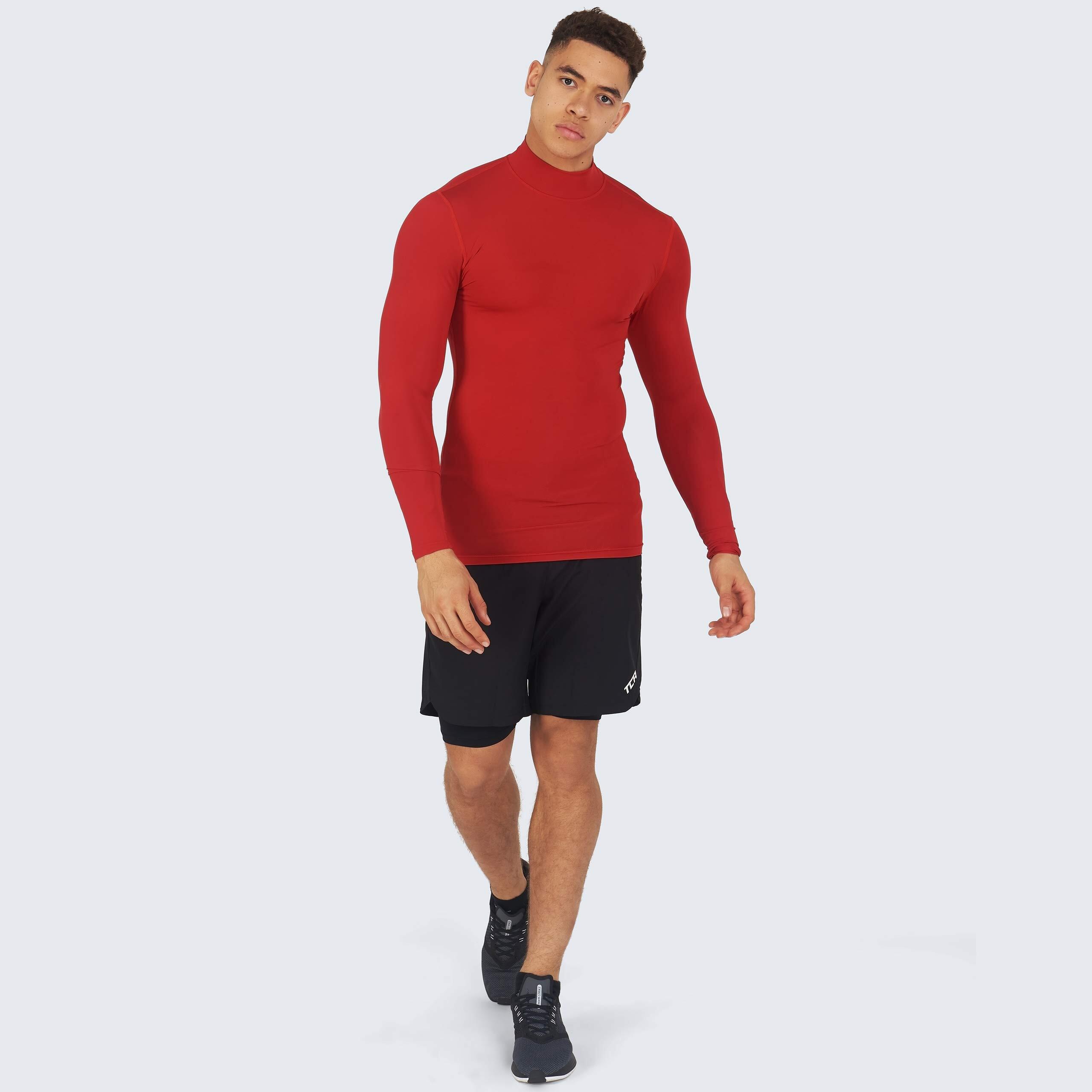 Maglia Compressione Uomo PowerLayer - Manica Lunga, Girocollo, Tessuto Tecnico Per Sport - Foto 7