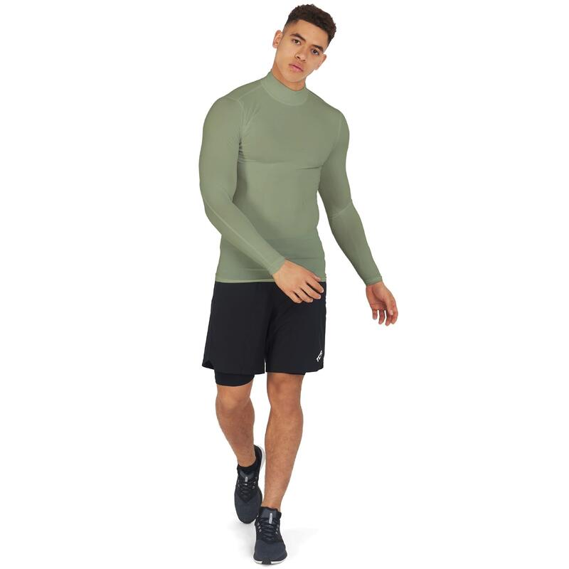 Couche de base de compression thermique à manches longues HyperFusion pour homme