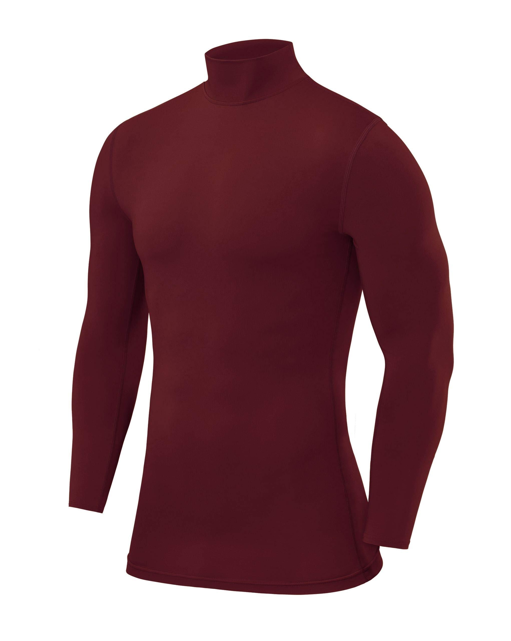 POWERLAYER Herren Kompressionsshirt Langarm – atmungsaktive Basisschicht für jede Sportart