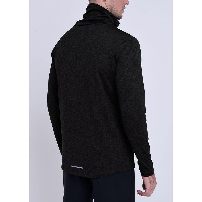 Haut thermique à manches longues et col montant pour homme