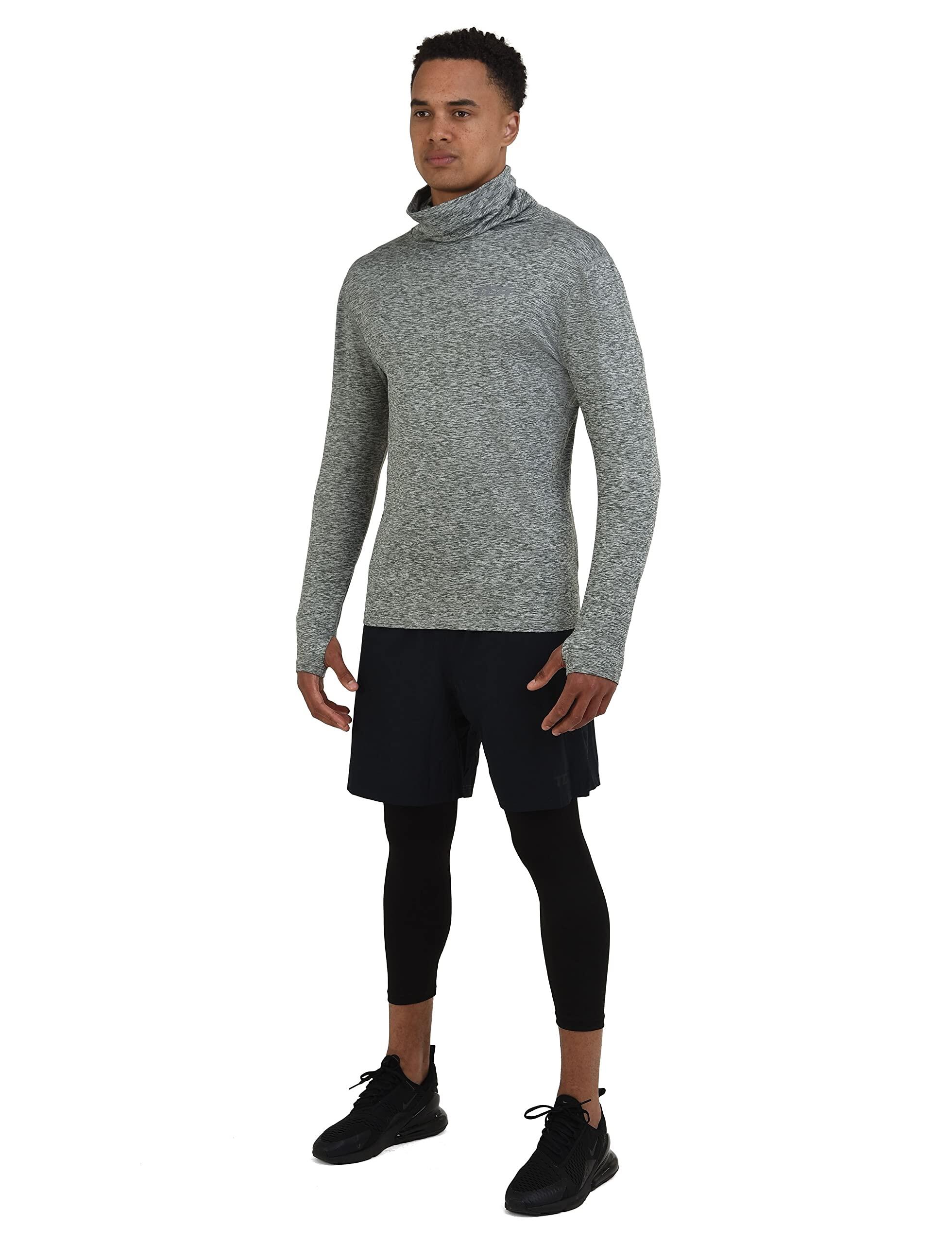 Men’s Thermal Funnel Neck Top - Quiet Shade Marl 5/6