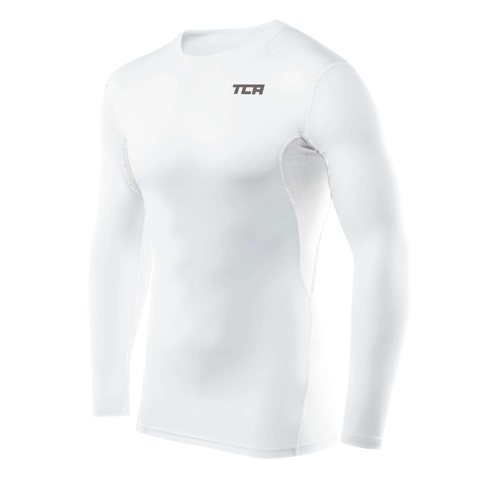 TCA Heren hyperfusie baselayer lange mouw bemanning nek top