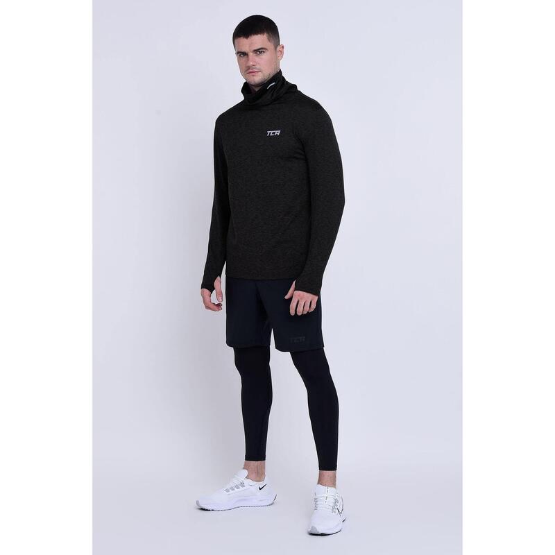 Haut thermique à manches longues et col montant pour homme