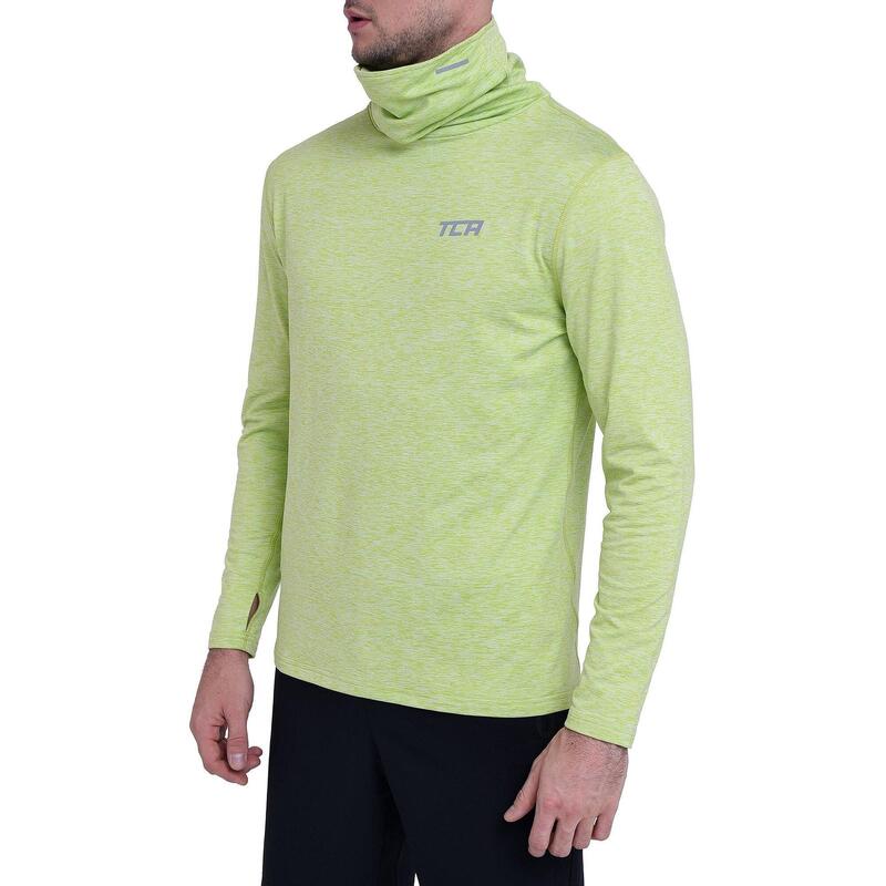 Haut thermique à manches longues et col montant pour homme