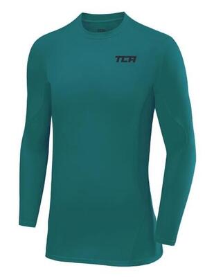 SuperThermal Jungen Kompressionsshirt Atmungsaktiv Langarm Funktionsshirts