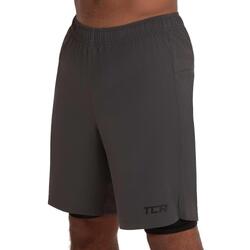 Short Ultra 2 en 1 avec collant et poche zippée pour homme