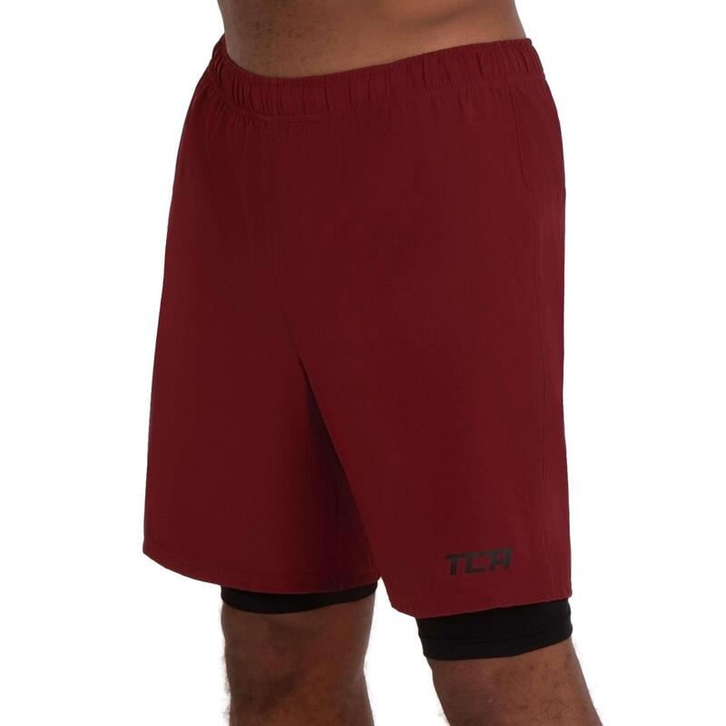 Short 2-en-1 Ultra avec Poche à Fermeture Éclair pour Hommes