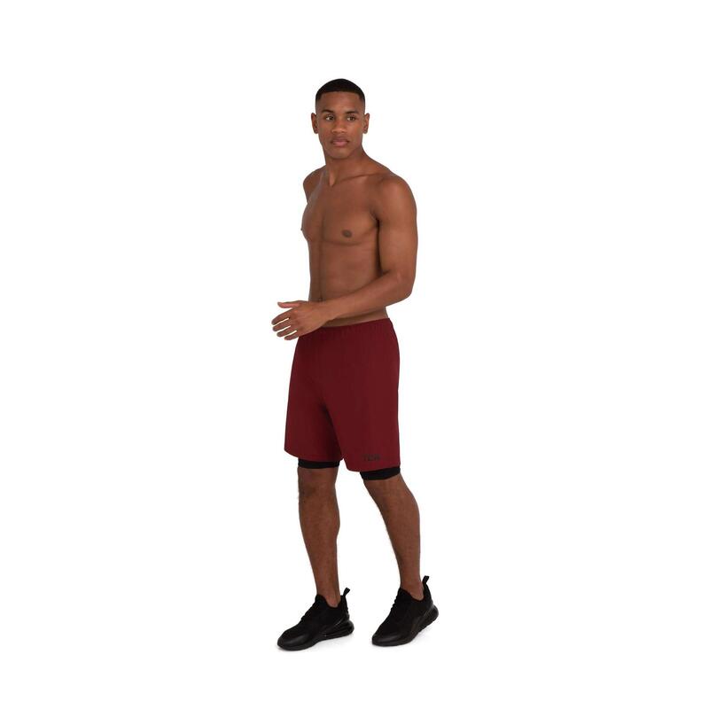 Short 2-en-1 Ultra avec Poche à Fermeture Éclair pour Hommes