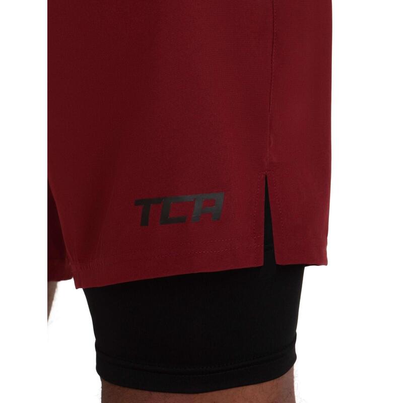 Short 2-en-1 Ultra avec Poche à Fermeture Éclair pour Hommes