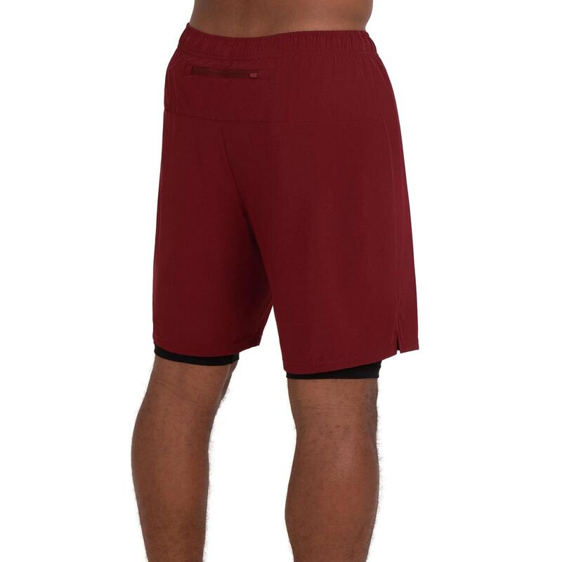 Short 2-en-1 Ultra avec Poche à Fermeture Éclair pour Hommes