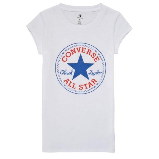 CONVERSE T-shirt junior converse bianco