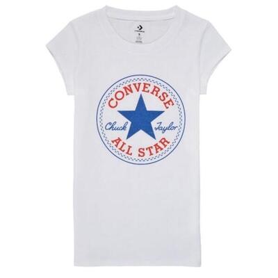 Herren Kurzarm-T-Shirt Converse Timeless Weiß