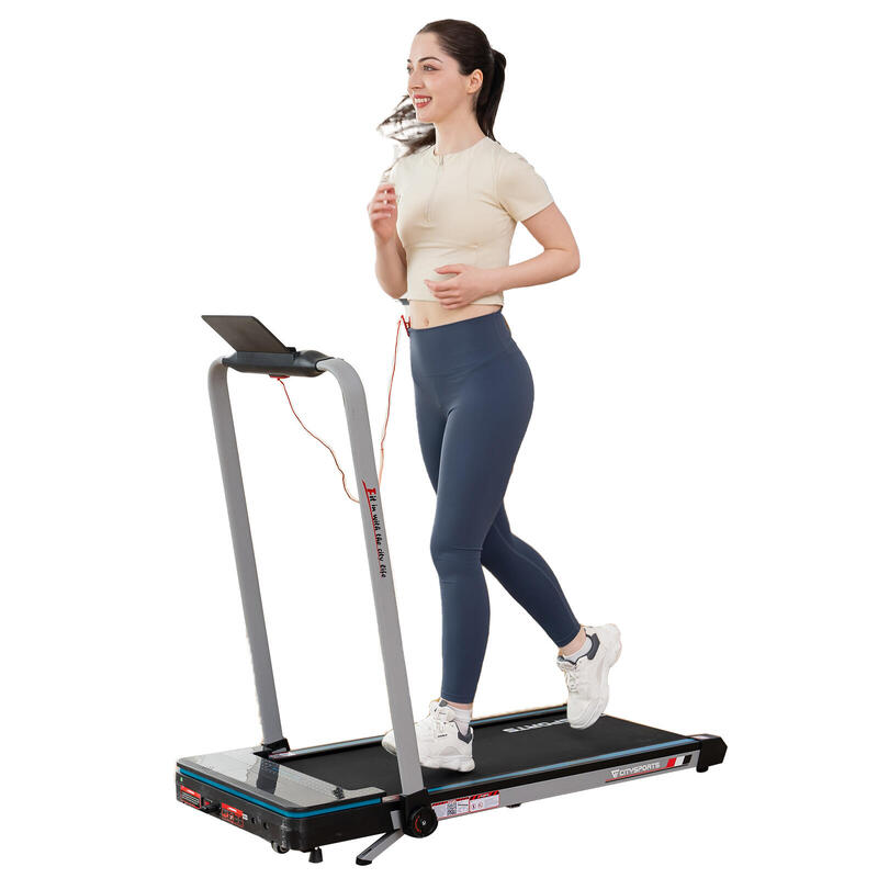 Składana bieżnia o nachyleniu 7,7%, 1400 W, WP3, 1-12 km/h, APP, Bluetooth