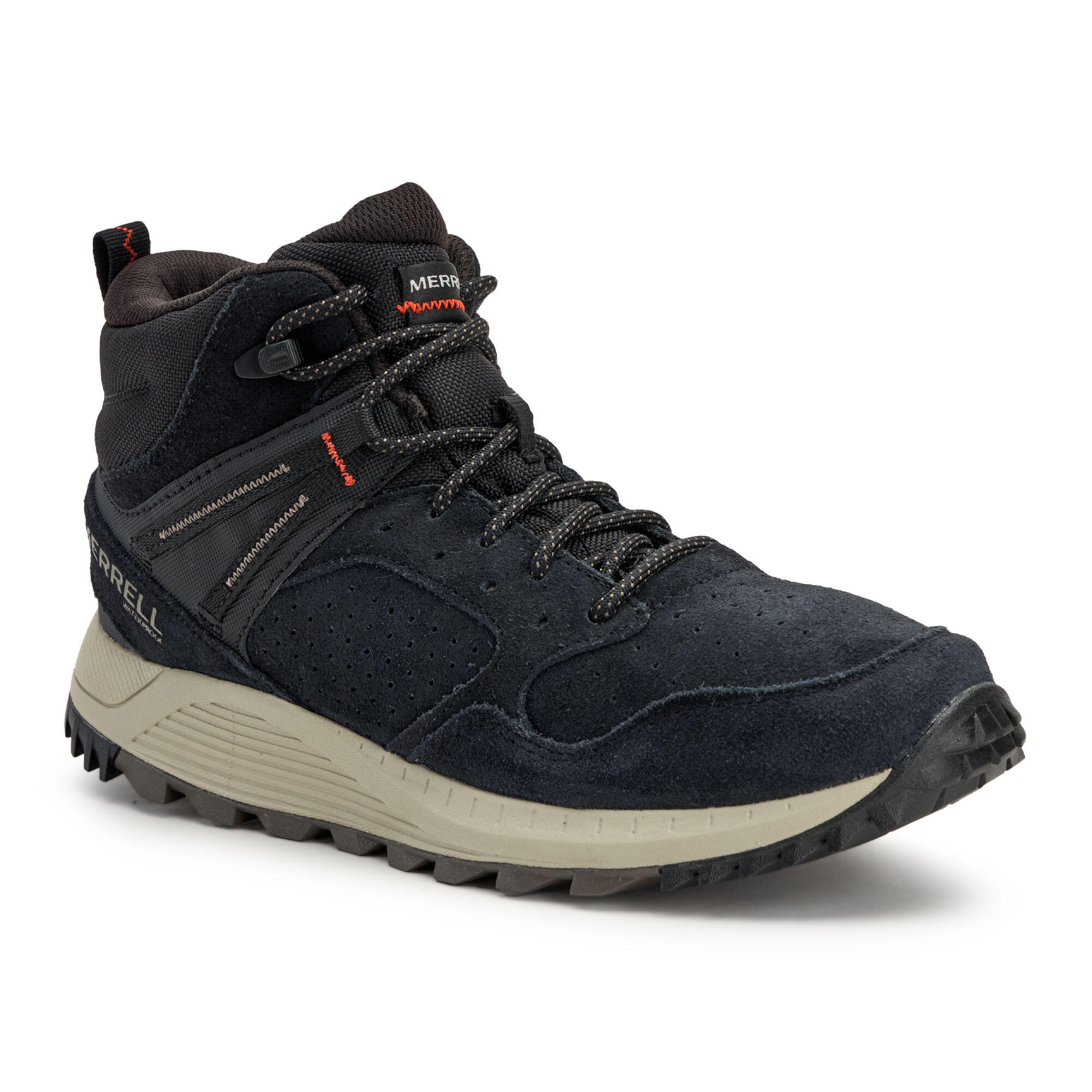 Merrell - Chaussures De Randonnée Pour Hommes Merrell Wildwood Mid Ltr Wp - Baskets - Noir - Decathlon