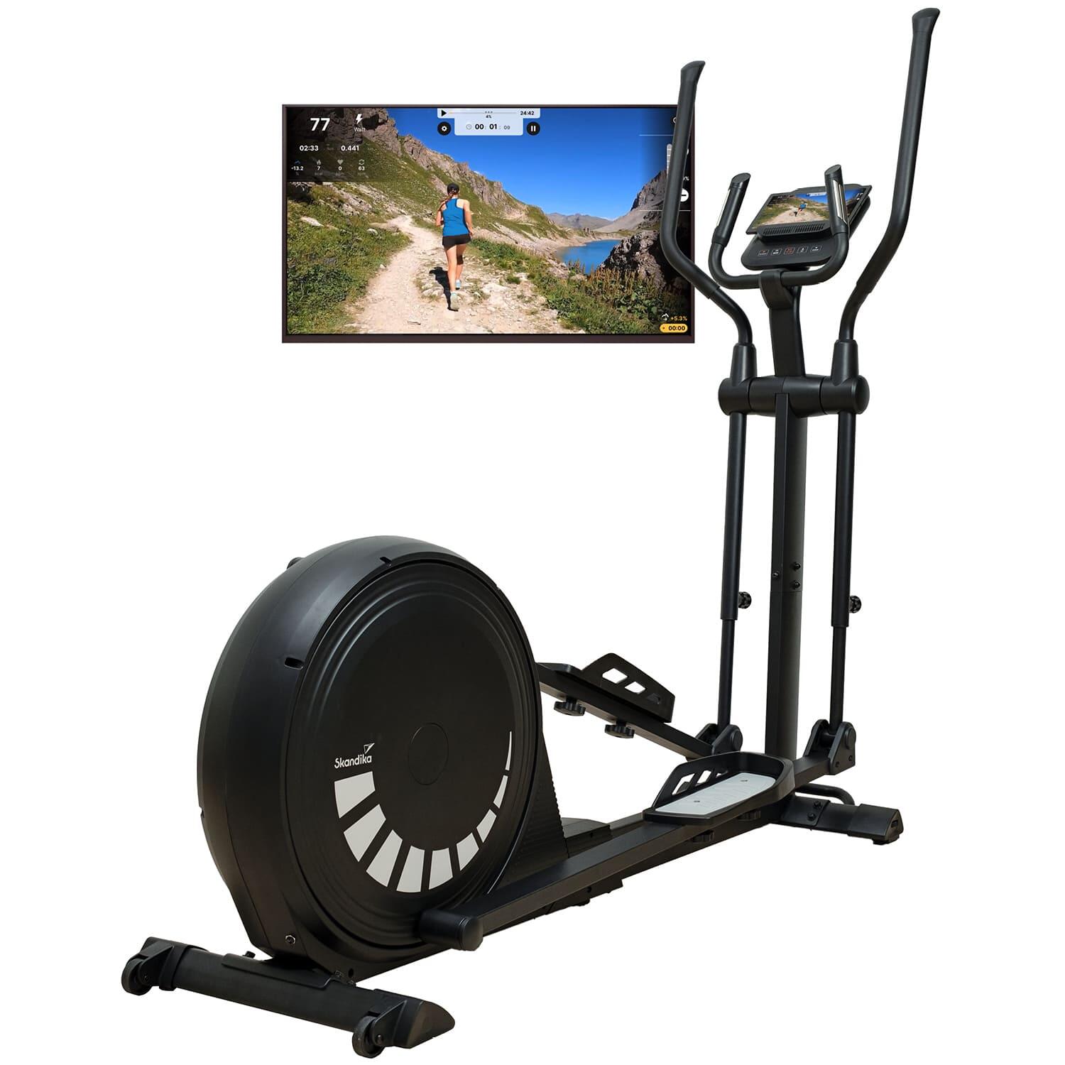 Rower eliptyczny, trenażer magnetyczny Carbon P20-R, 23 programy treningowe