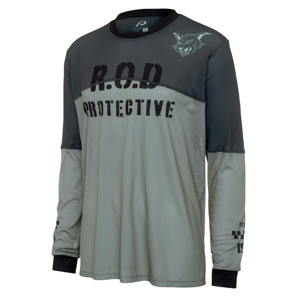 Protective - Chemise À Manches Longues - Cyclisme - Hommes - P-monster Mash - Vert Clair - T-shirt Manches Longues - Vert - Decathlon