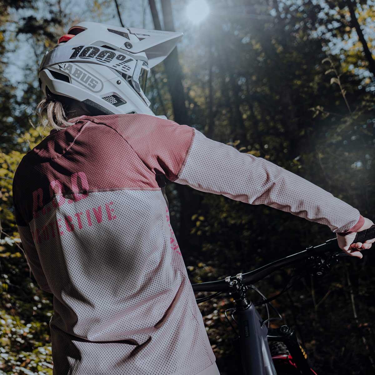 MTB Camiseta manga larga - Mujer - P-Mighty Lady - altrosa 5/7