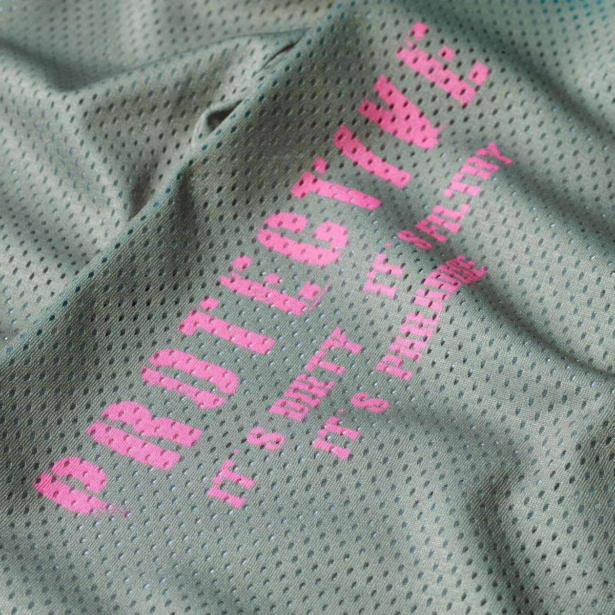 Maillot MTB manches longues - Femme - P-Mighty Lady - vert clair 3/6