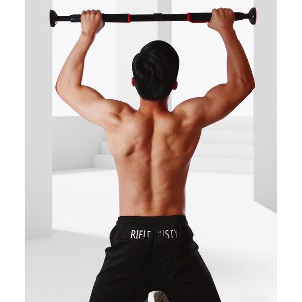 Musculation Barre de Traction de Porte Ajustable 60-100cm X-sport Metallic 2/7